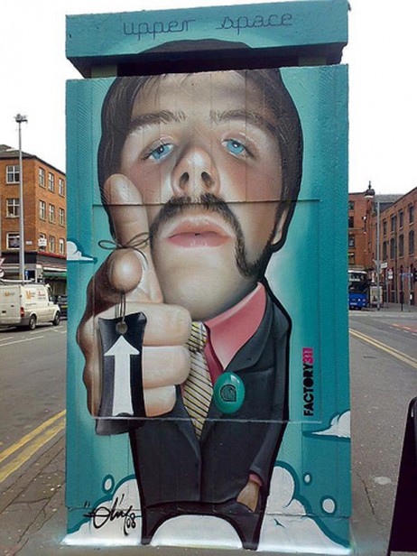 Hoya Hoya / Sketch City's Jonny Dub, almost immortalised for a good while on the blocks.  Pic: http://www.dontpaniconline.com/magazine/style/revamping-the-northern-quarter