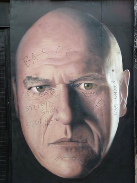 hank defaced